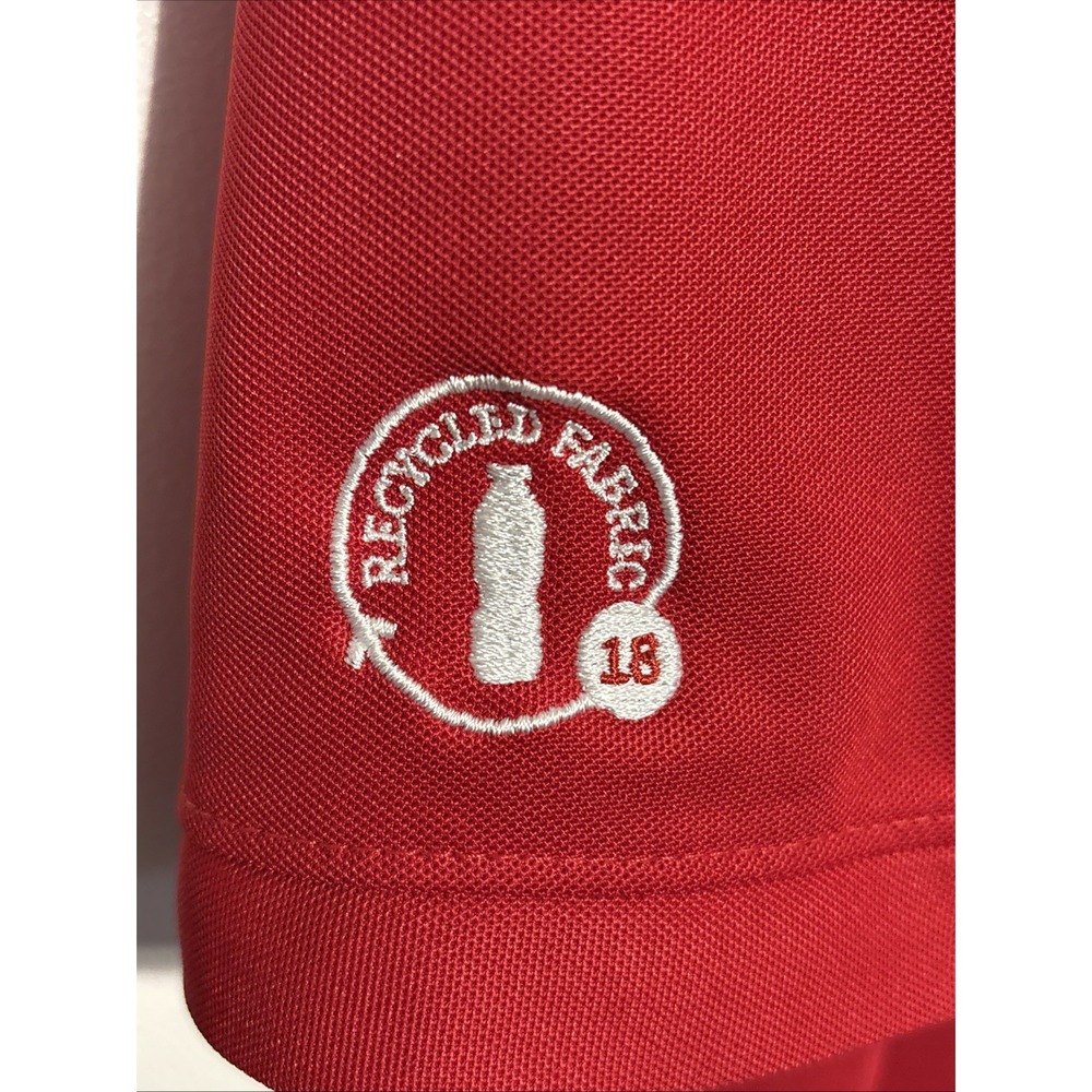 Chick-Fil-A OOBE Team Style Short Sleeve Polo Uniform Work Shirt Mens XL - Picture 3 of 4
